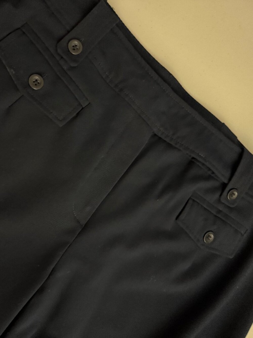 Essentials Woman by A.B.S., Crop Pants, Navy, 18W